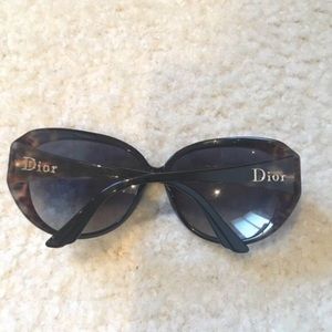 Dior sunglasses over sized